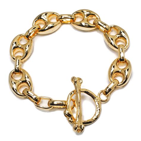 bracciale gucci|gucci bronze bracelet.